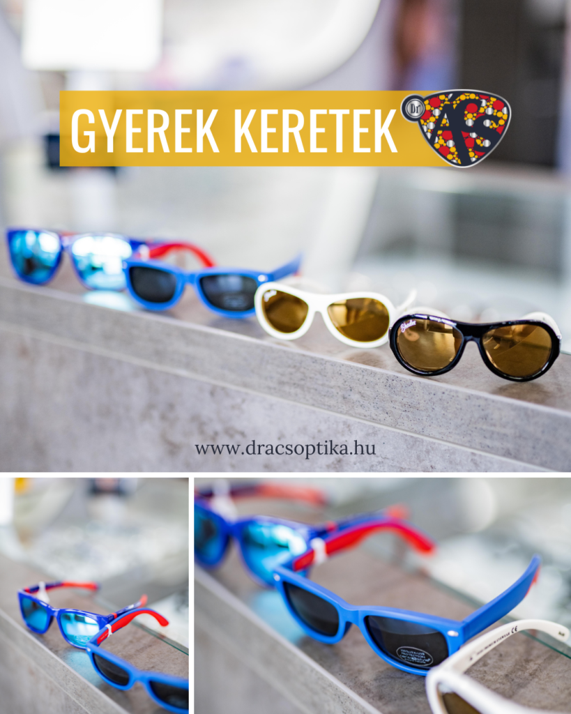 gyermek napszemüvegek, látásvizsgálat, szemészet a kecskeméti Dr Ács Optika és Szemészeti Rendelőben